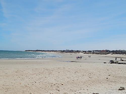 Low tide at Corporation Beach