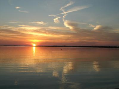 Autumn Sunset On Nantucket Sound