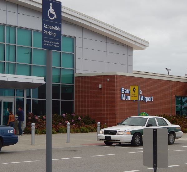 Cab waiting at Barnstable Municipal Airport Cab waiting at Barnstable Municipal Airport