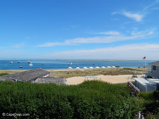 View of CBI's beach looking out to Pleasant Bay and the Atlantic Ocean View of CBI's beach looking out to Pleasant Bay and the Atlantic Ocean