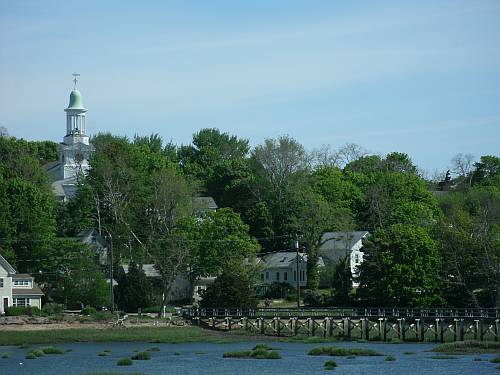 View from Duck Creek in Wellfleet MA